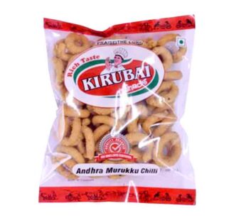 Kirubai Snacks (Andhra chilli Murukku) – 150gm