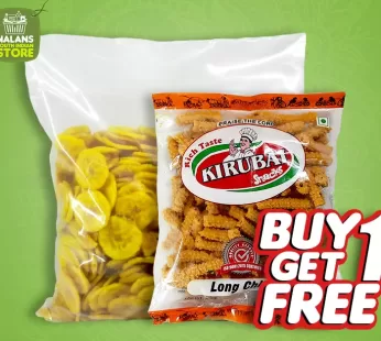 Buy Banana chips 300gm Get Kirubai long chilli free worth ₹59.