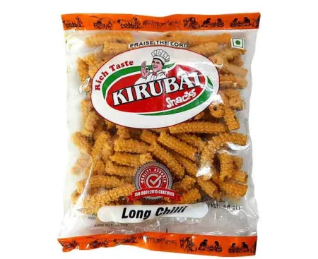 Kirubai Snacks (Long chilli Murukku) - 150gm