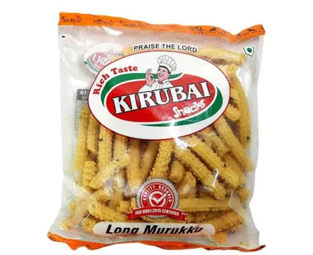Kirubai Snacks (Long Murukku) - 150gm