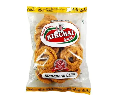 Kirubai Snacks (Manapparai chilli Murukku) - 150gm