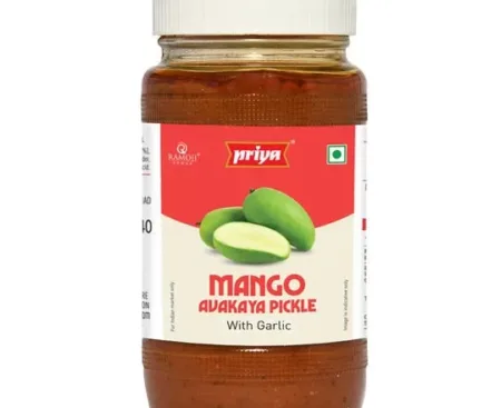 Priya Pickle Mango Avakaya (With Garlic) - 300gm