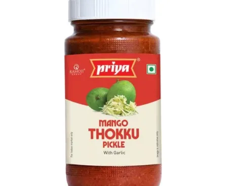 Priya Pickle Mango Thokku (With Garlic) - 300gm
