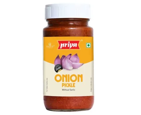 Priya Pickle Onion (Without Garlic) - 300gm