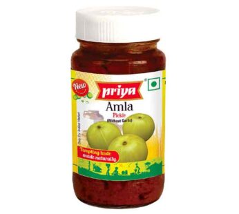 Priya Pickle Amla (Without Garlic) – 300gm