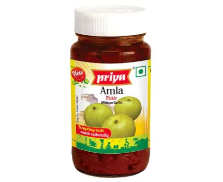 Priya Pickle Amla (Without Garlic) - 300gm