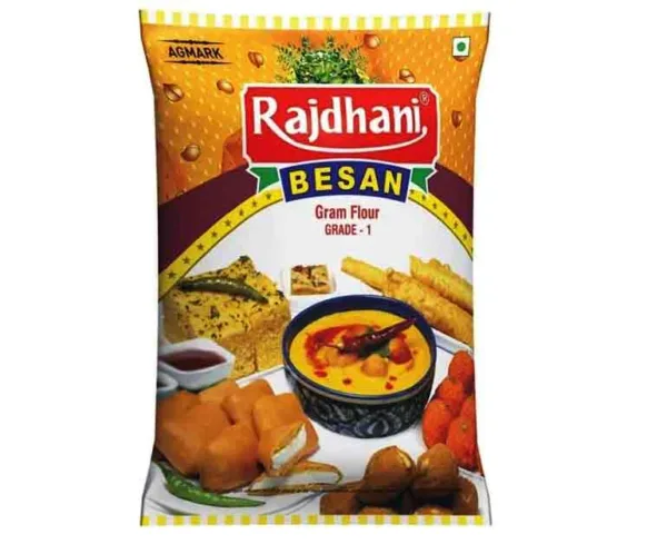 Rajdhani Besan Gram Flour - 500gm