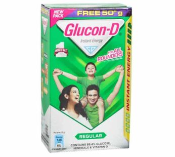 Glucon-D Regular Energy Drink – (450gm + 50gm FREE) Plain Flavored