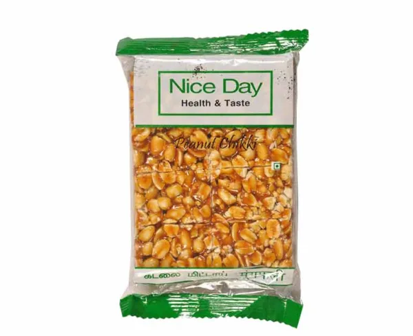 Nice Day Peanut Chikki - 200gm