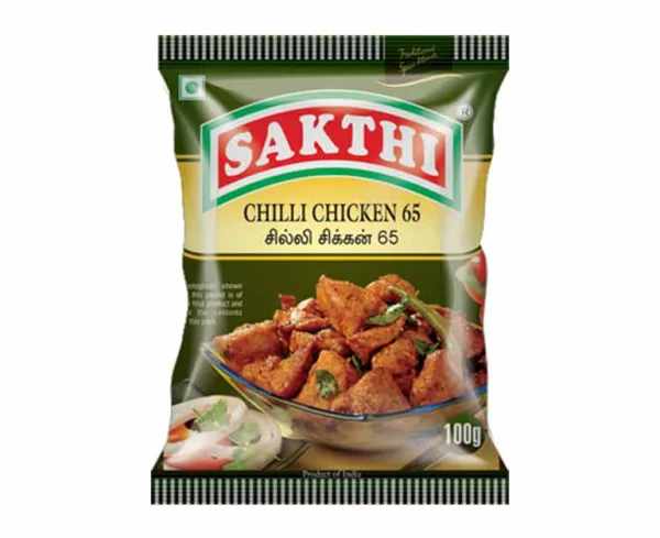 Sakthi Chilly Chicken 65 Masala Powder - 50gm Pouch