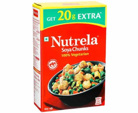 Nutrela Soya Chunks - (200gm + 20gm Extra)