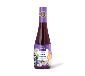 Habits of Life Jamun  Squash – 750 ml