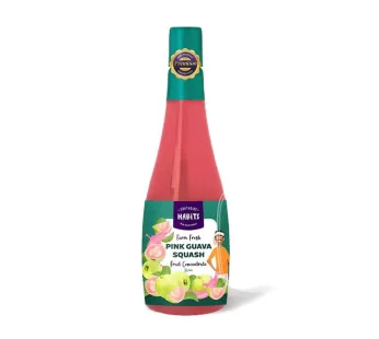 Habits of Life Pink Guava Squash – 750 ml